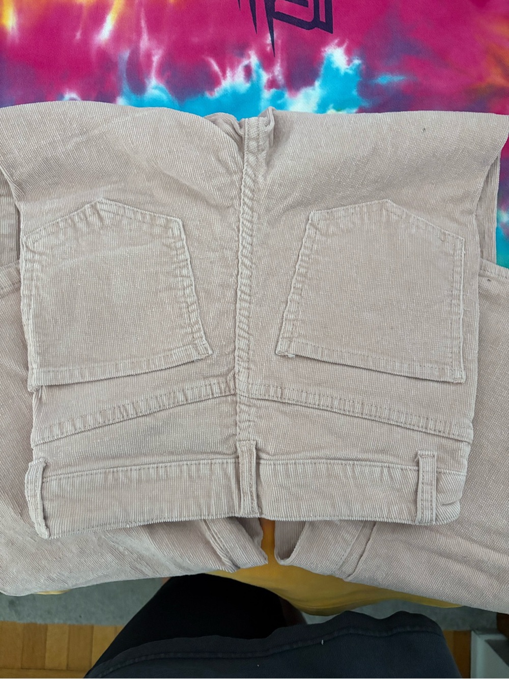 Forever 21 womens Light pink size xs Corduroy Pants - Picture 2 of 3